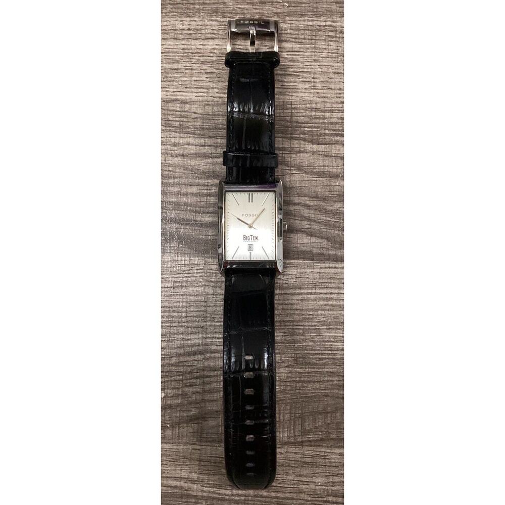 NWOT Men's FOSSIL Water Resistant Watch PR-5264 AMYLIN Big Ten Conference *Rare*